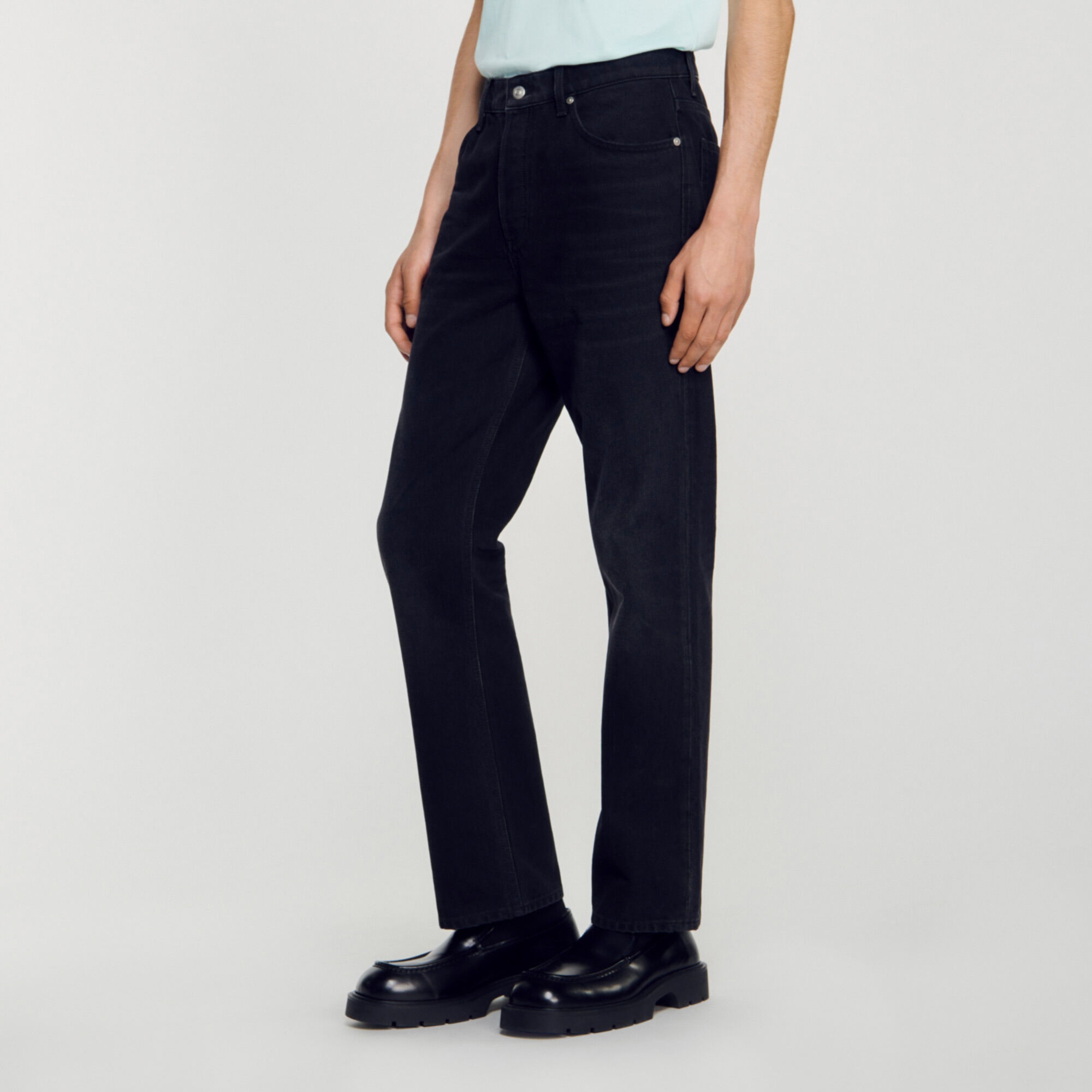 STRAIGHT-LEG JEANS - 5