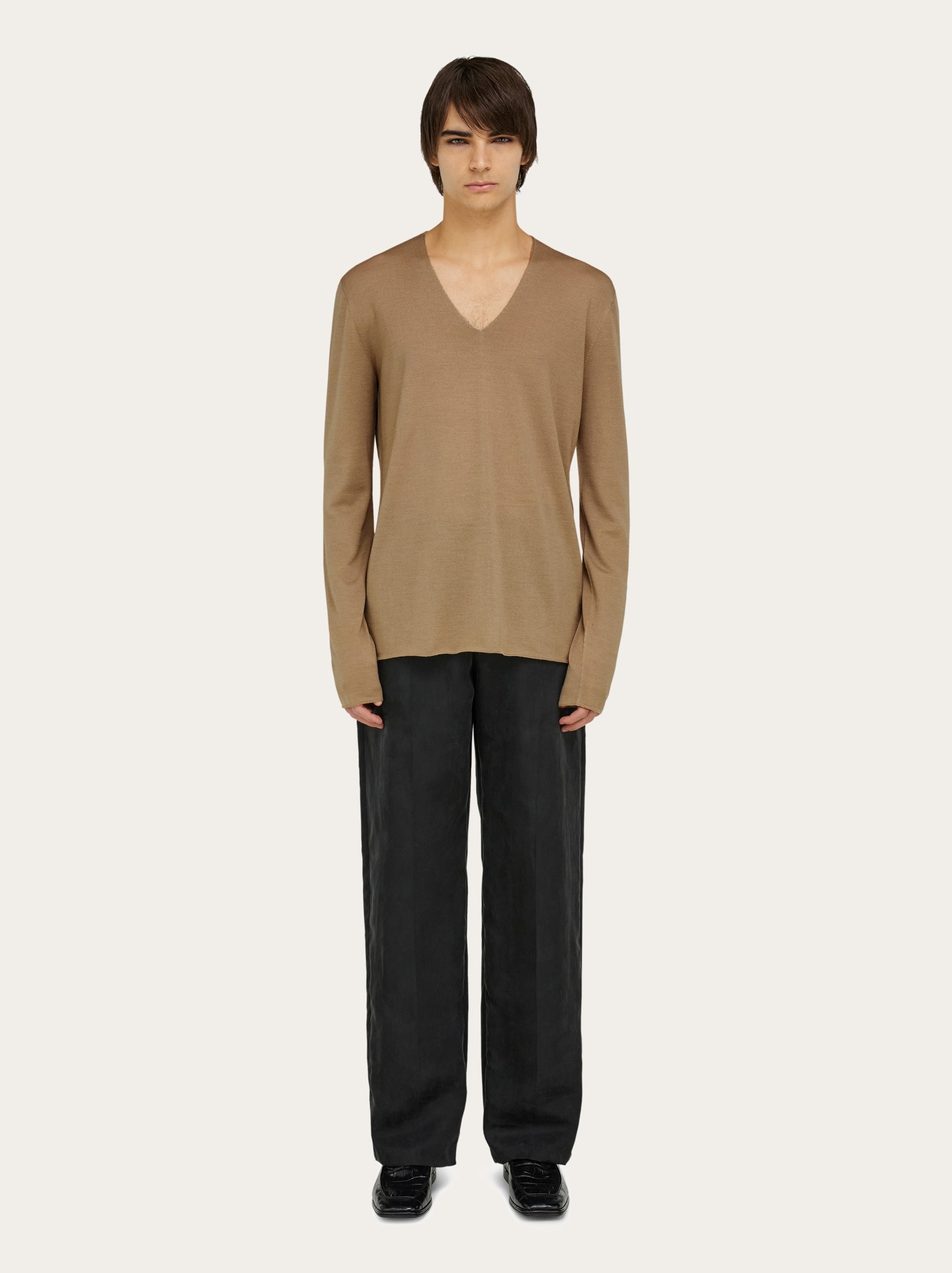 Seamless knitted jumper - 5