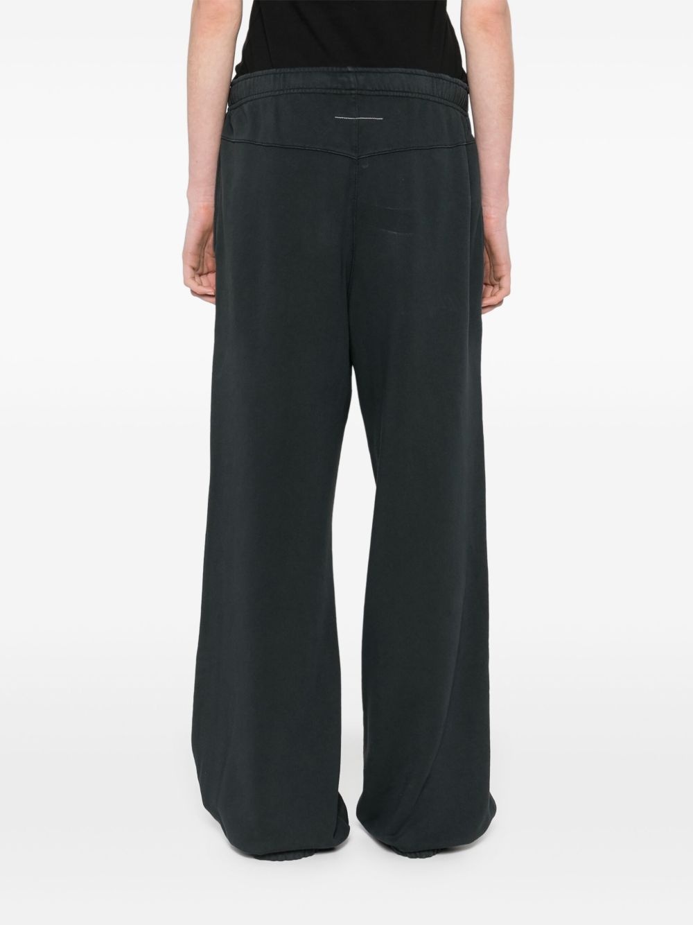 Numbers-motif track pants - 4
