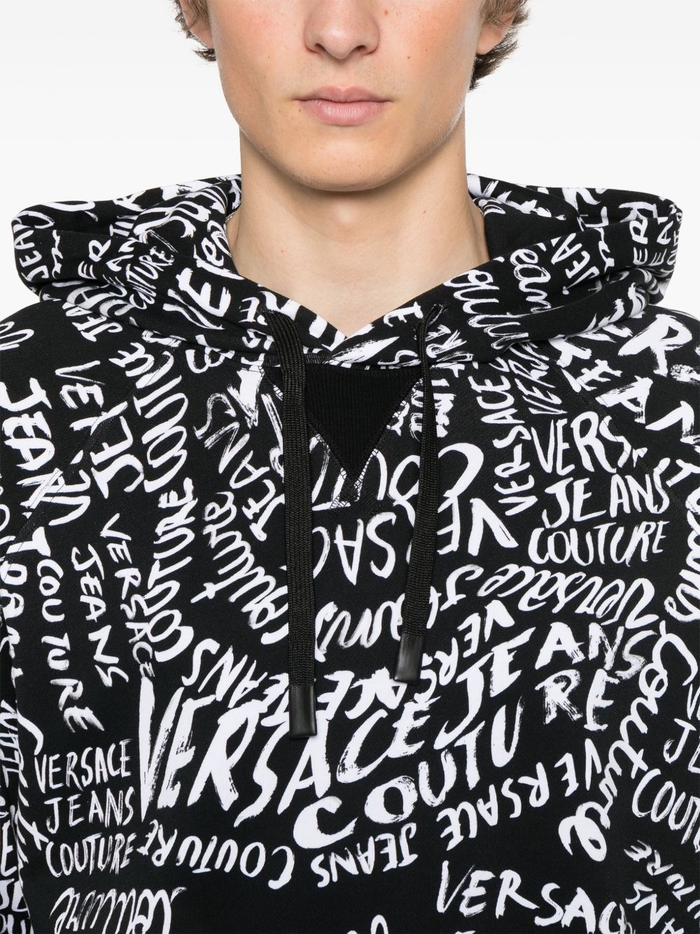 Logomania-printed hoodie - 5