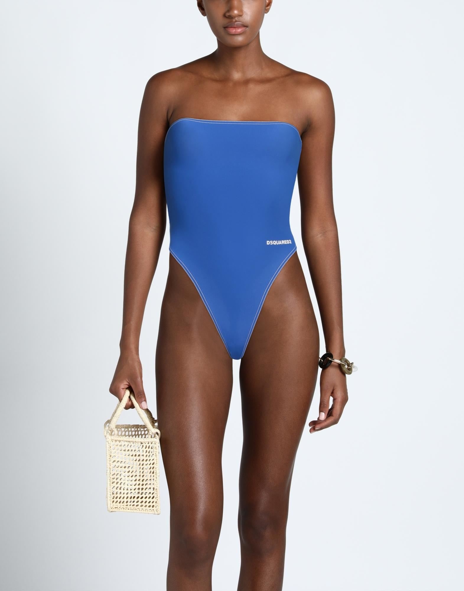 Bright blue Women's One-piece Swimsuits - 2