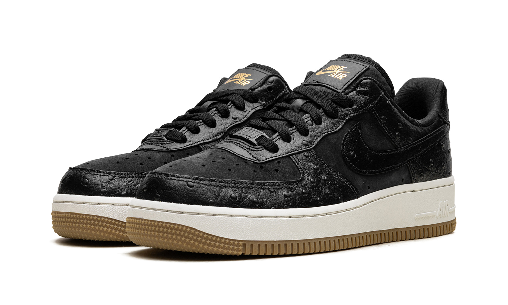 Air Force 1 Low '07 WMNS "Black Ostrich" - 2