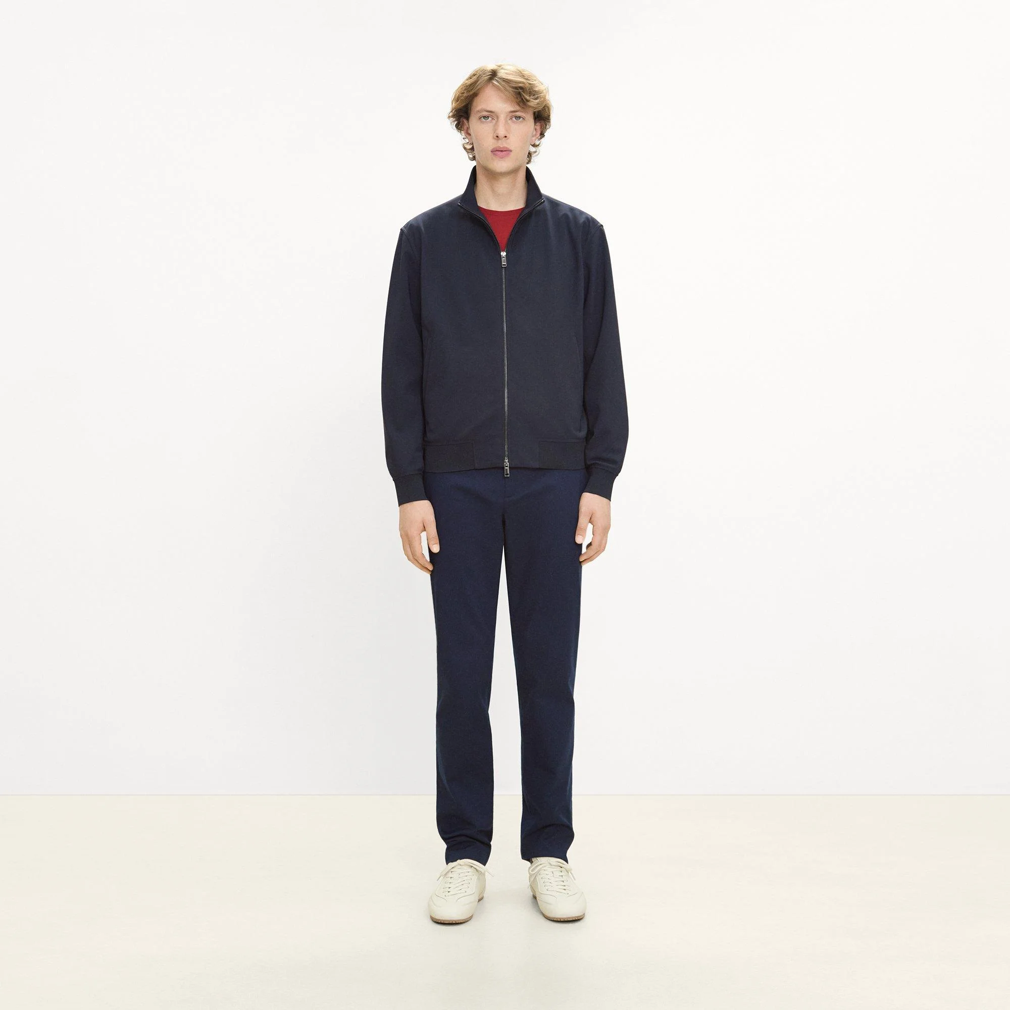 Bomber Jacket in Precision Ponte - 1