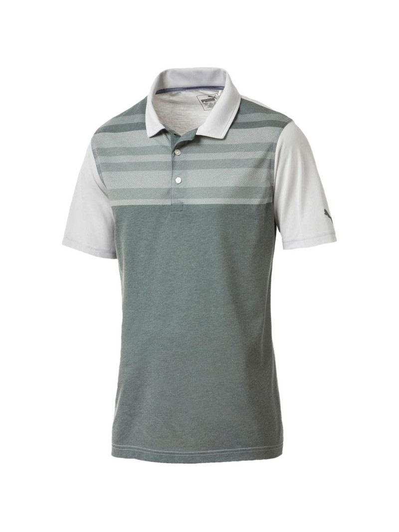 panelled polo shirt 1