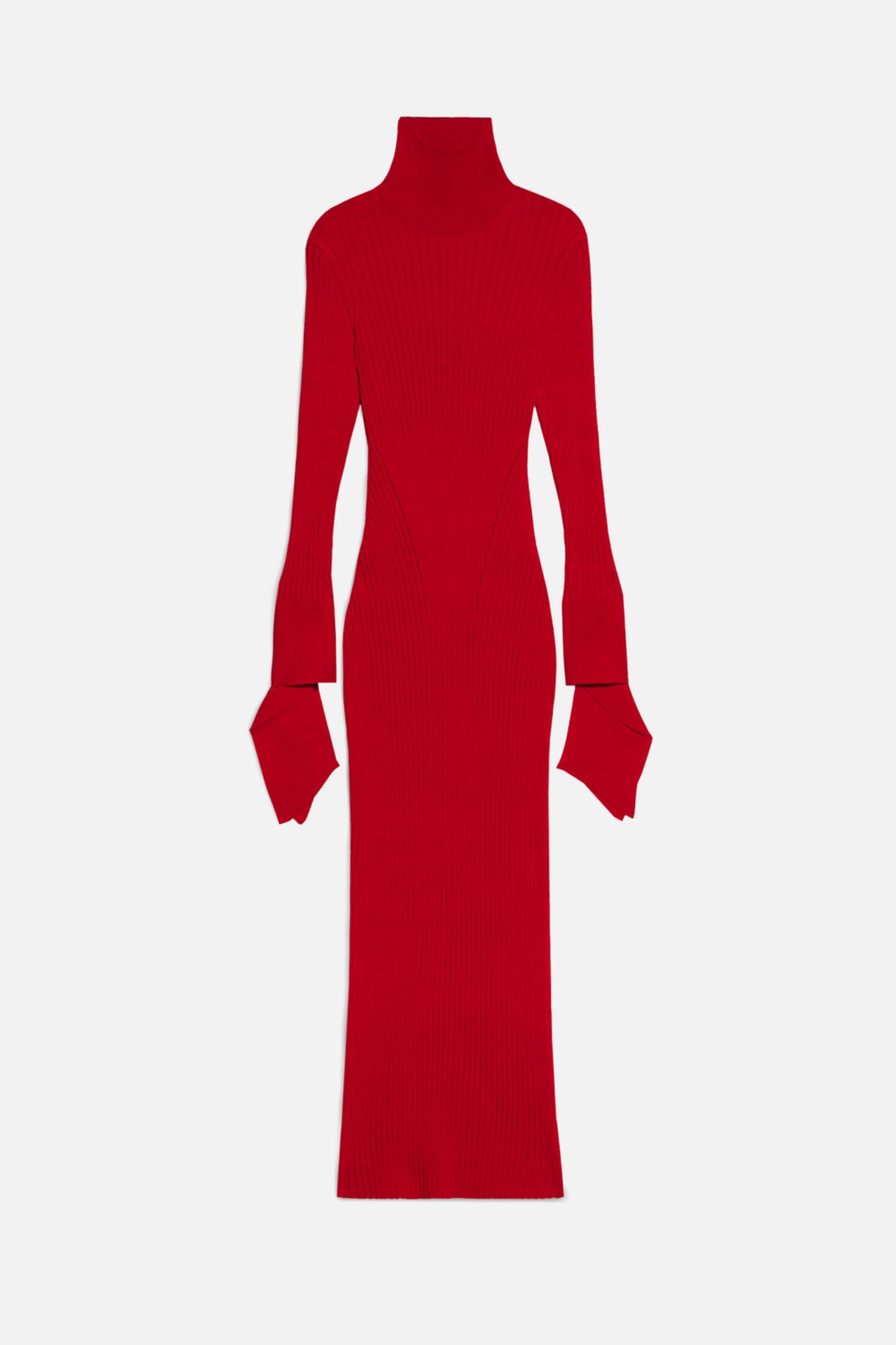 Ribbed Dress - 1