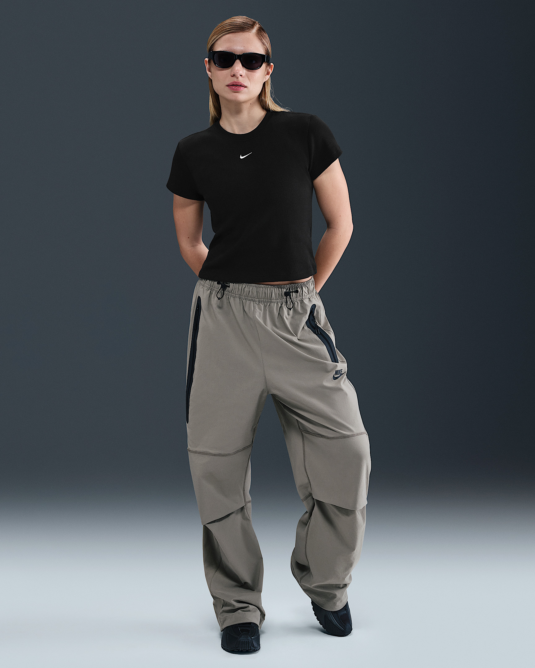 Nike Sportswear Women's Tight Ribbed Short-Sleeve T-Shirt - 4