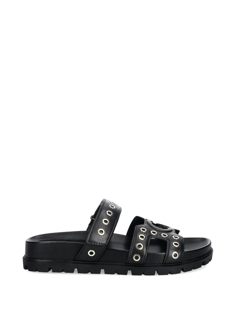 eyelet-detail sandals 1