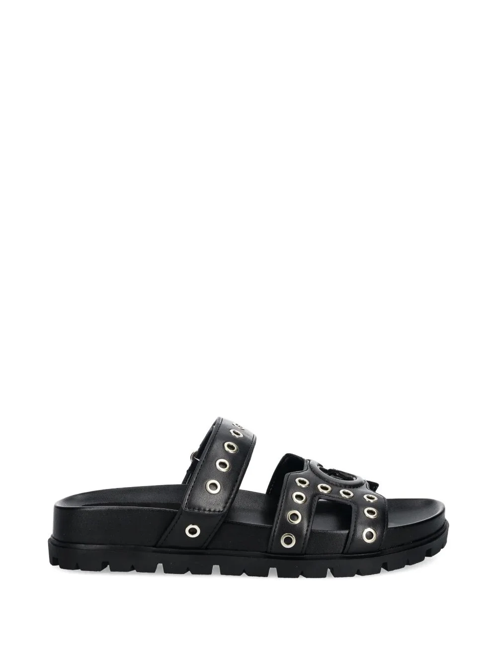eyelet-detail sandals - 1