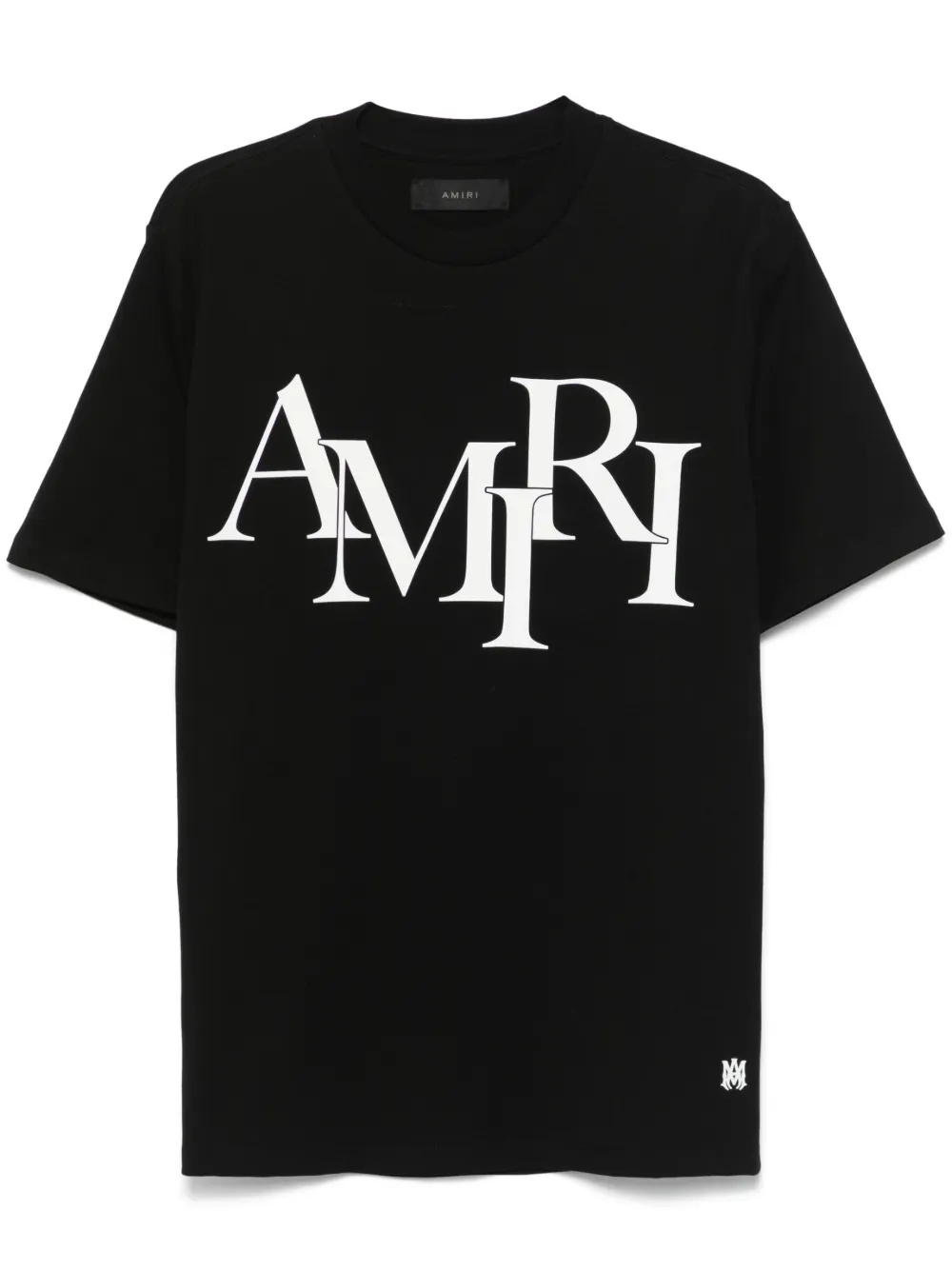AMIRI - Men Staggered Logo Tee - 4