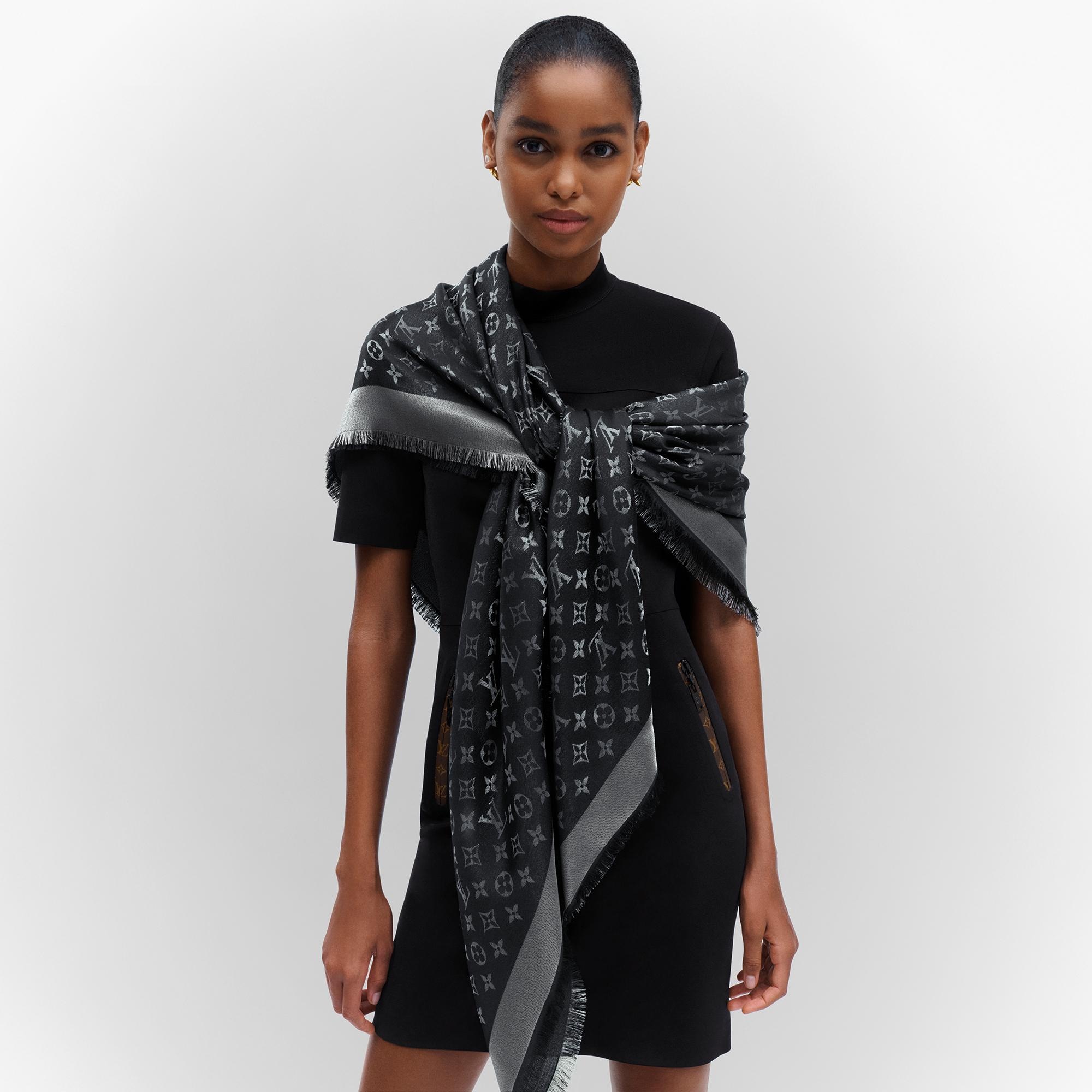 Monogram Shine Shawl S00 - Women - Accessories | LOUIS VUITTON ®