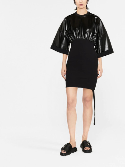 Rick Owens DRKSHDW Tommy cinched-waist dress outlook
