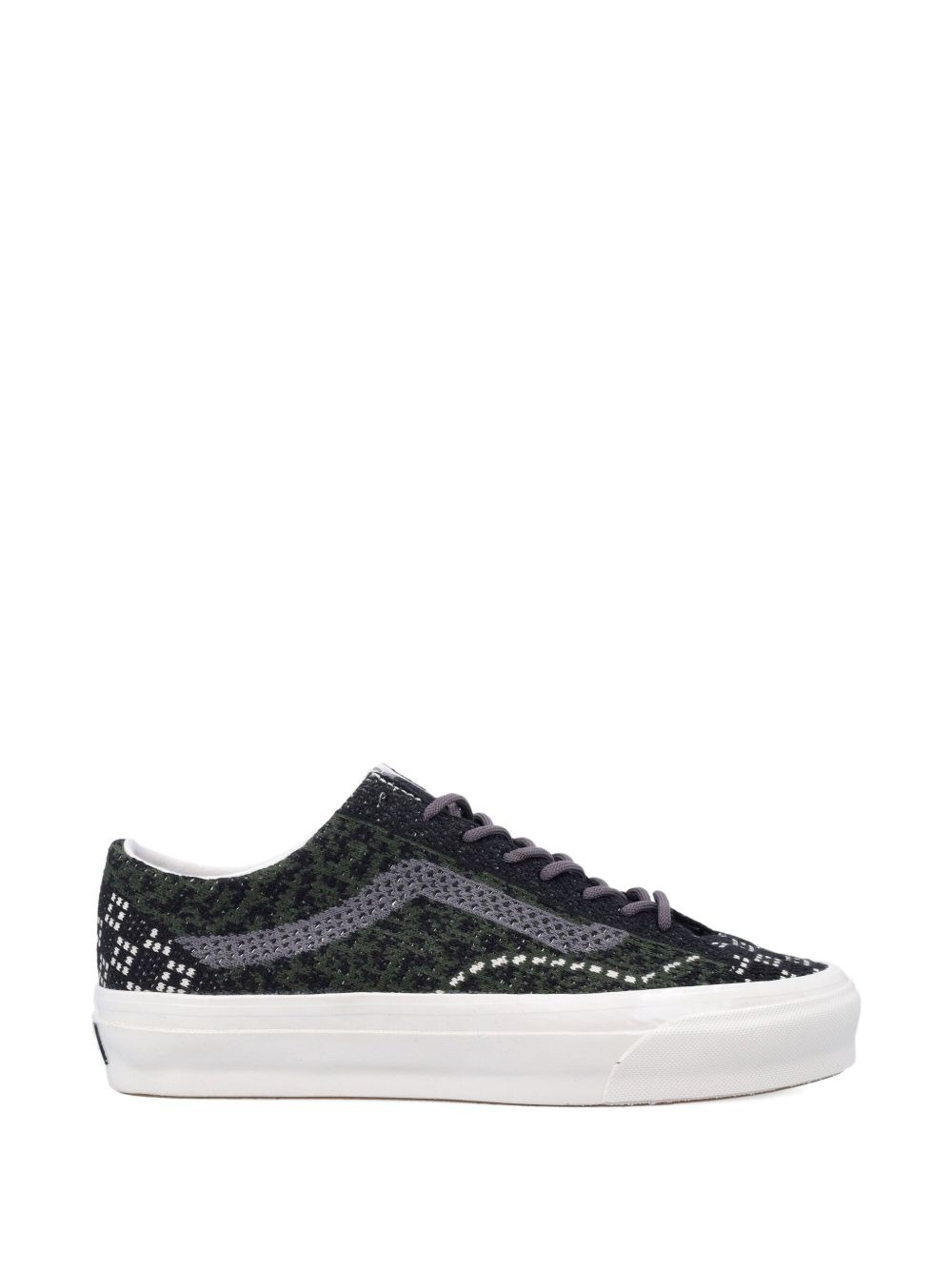 Premium Old Skool patterned-knit low-top sneakers - 4