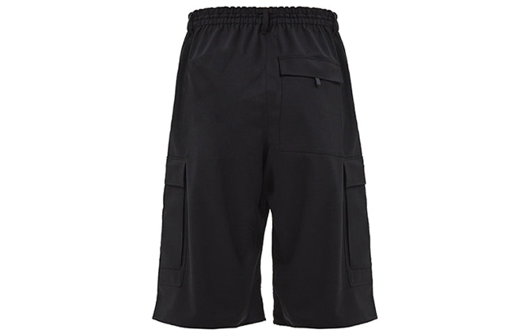 adidas Y-3 Classic Refined Wool Stretch Cargo Shorts 'Black' FN3401 - 2