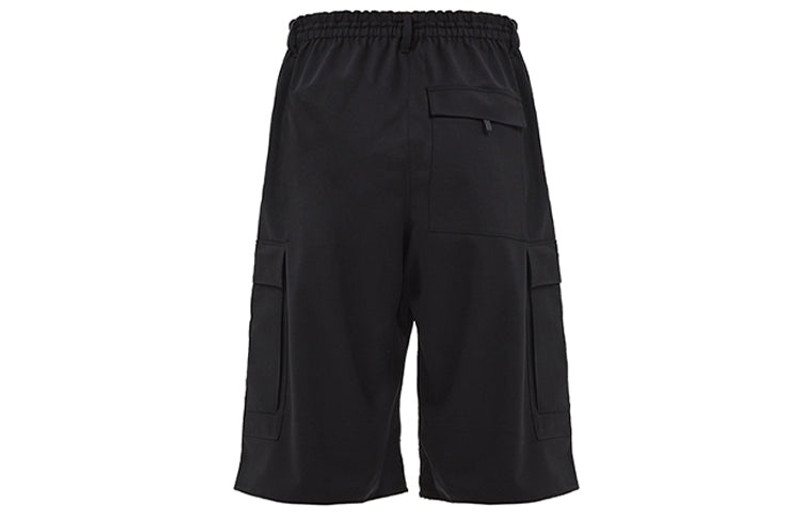 Y-3 adidas Y-3 Classic Refined Wool Stretch Cargo Shorts 'Black' FN3401 outlook