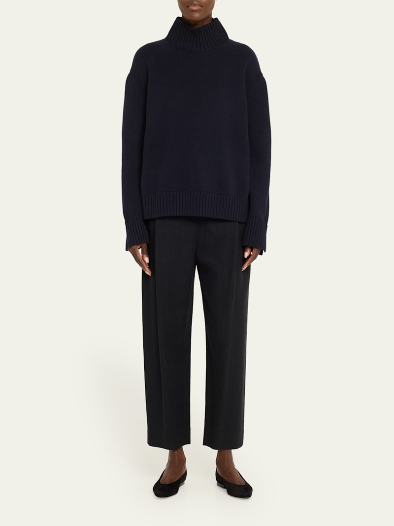Loro Piana Parksville High-Neck Cashmere Sweater outlook