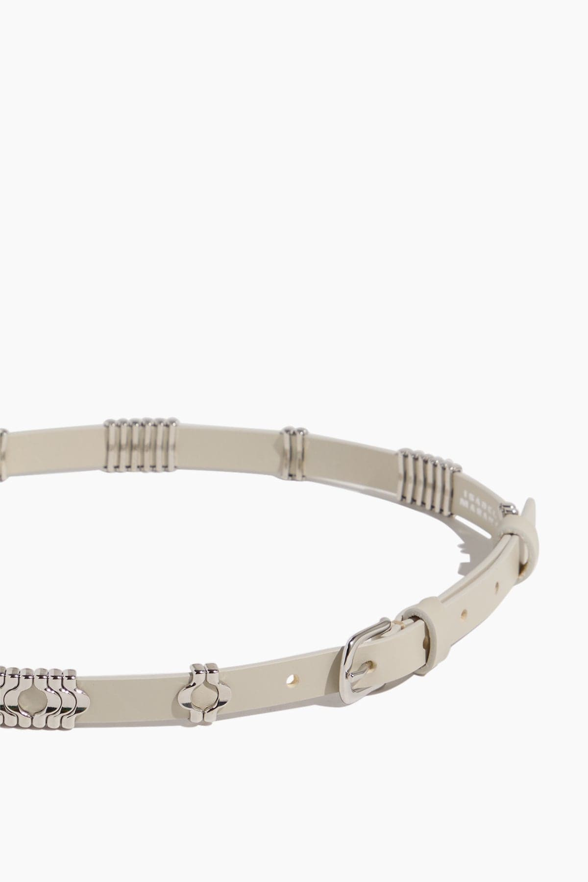 Odena Belt in Chalk/Silver - 3