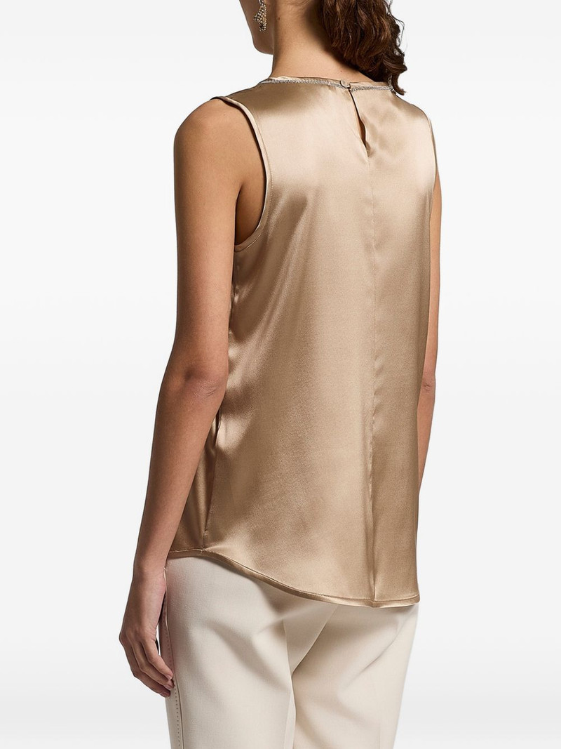 embellished-collar sleeveless top 3