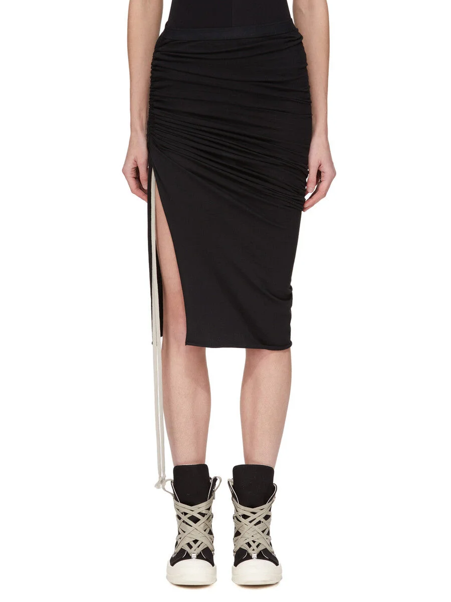 Edfu elastic-waistband maxi skirt - 1