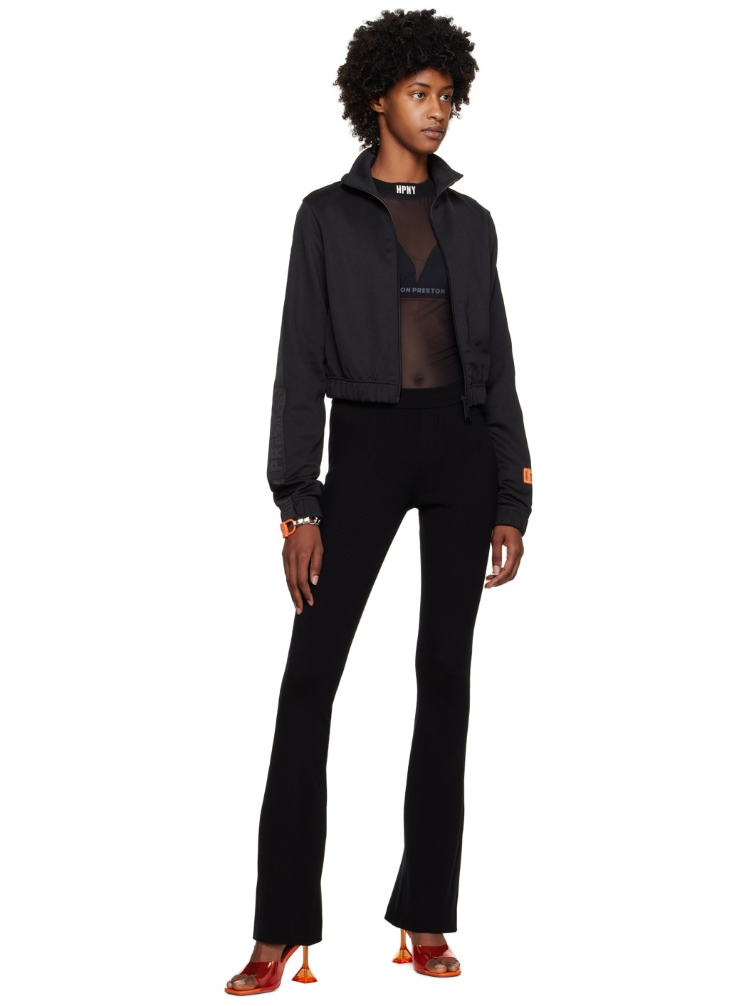 Black 'HPNY' Bodysuit - 4