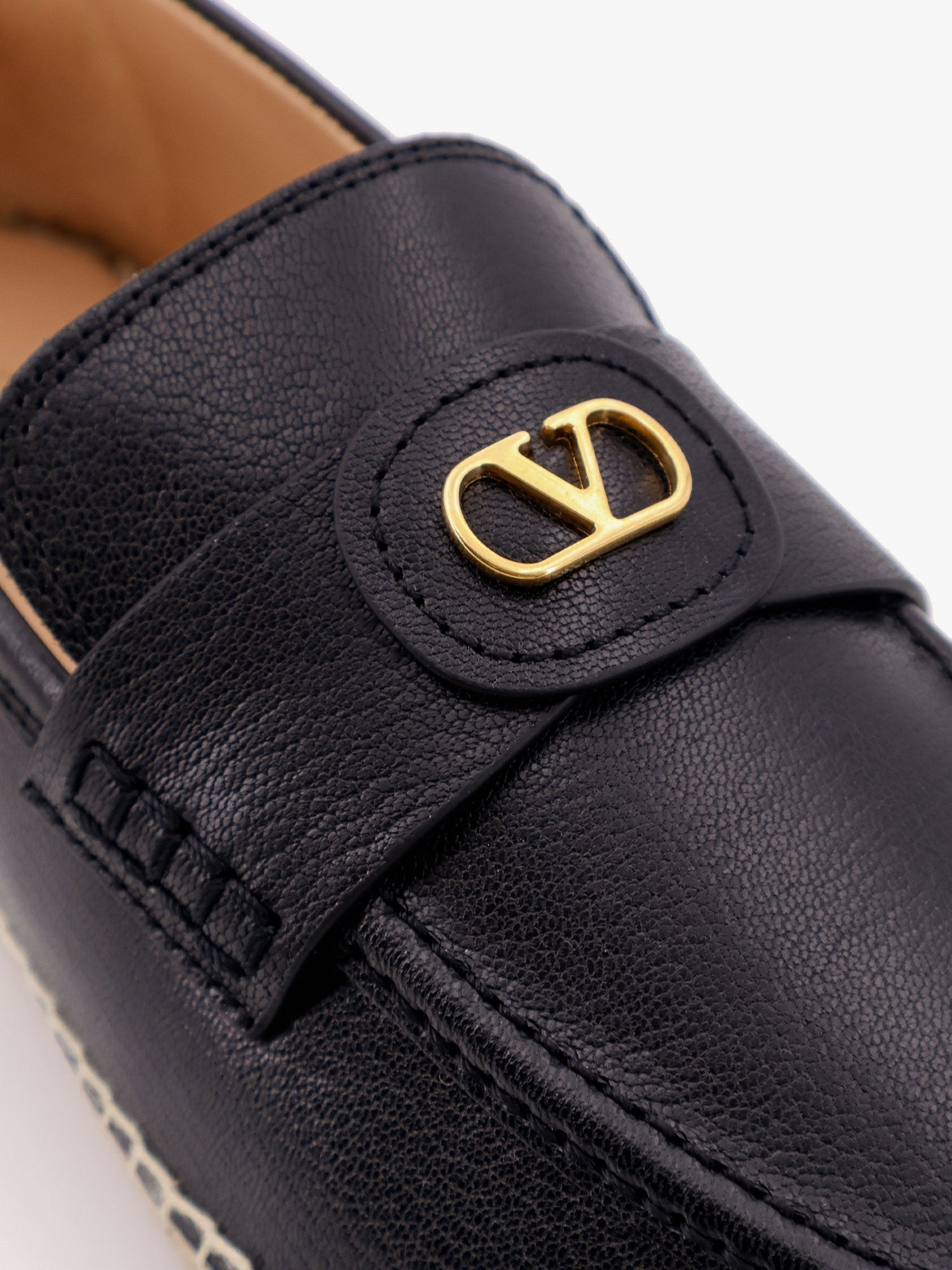 Valentino Garavani Leather Espadrillas - 5