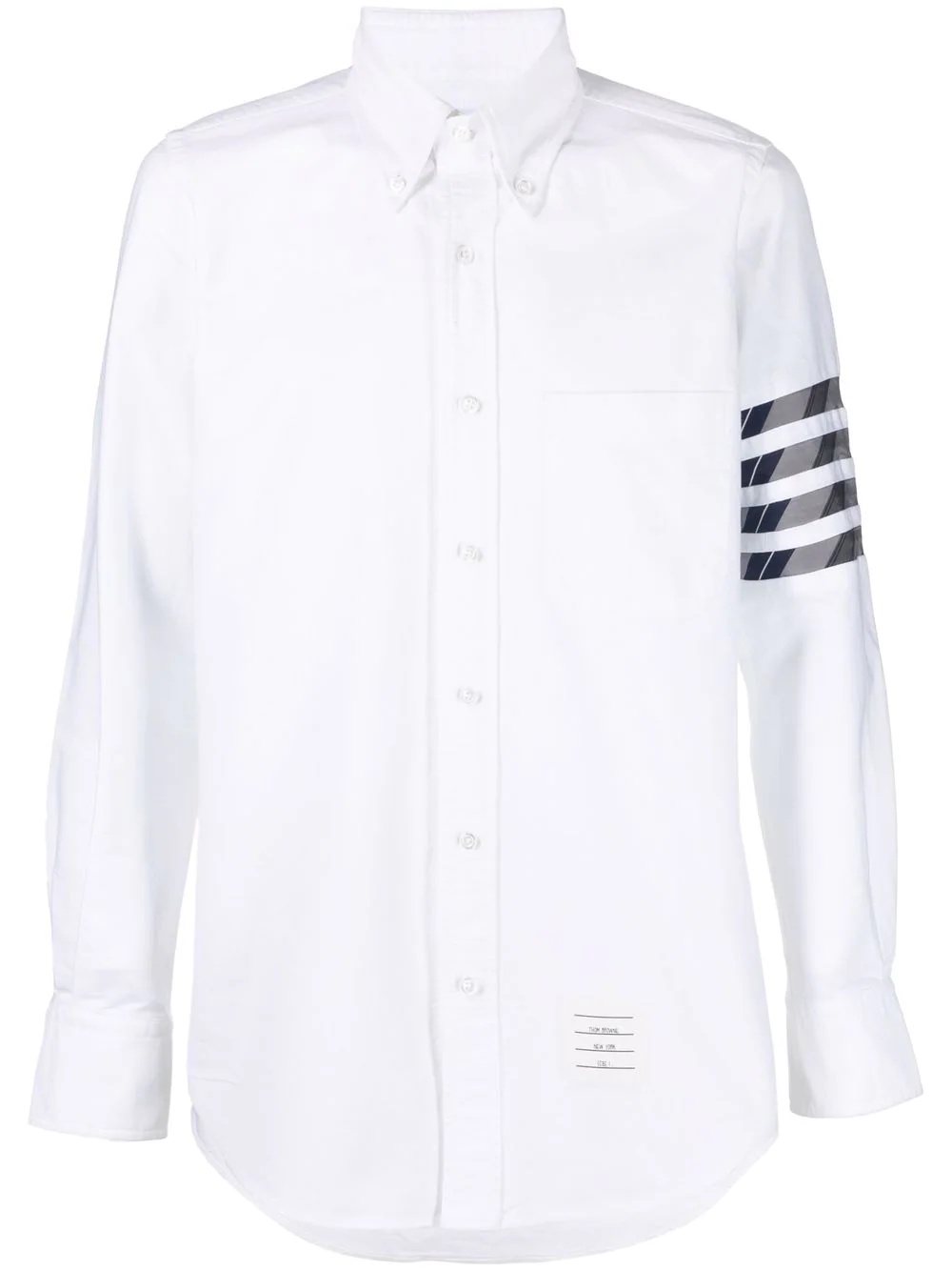4-Bar straight-fit Oxford shirt - 1