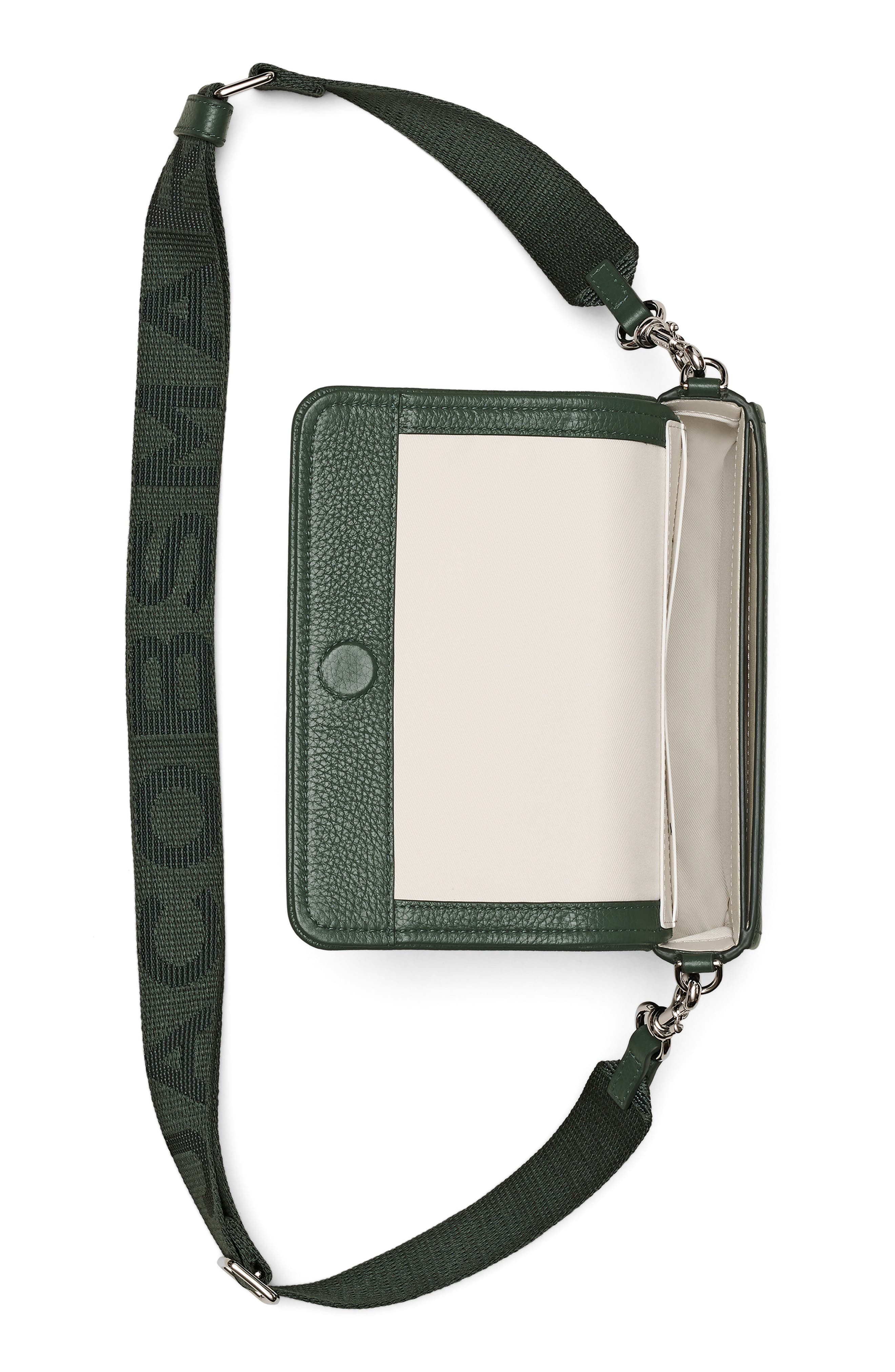 Marc Jacobs The Mini Leather Crossbody Bag in Ivy at Nordstrom - 4