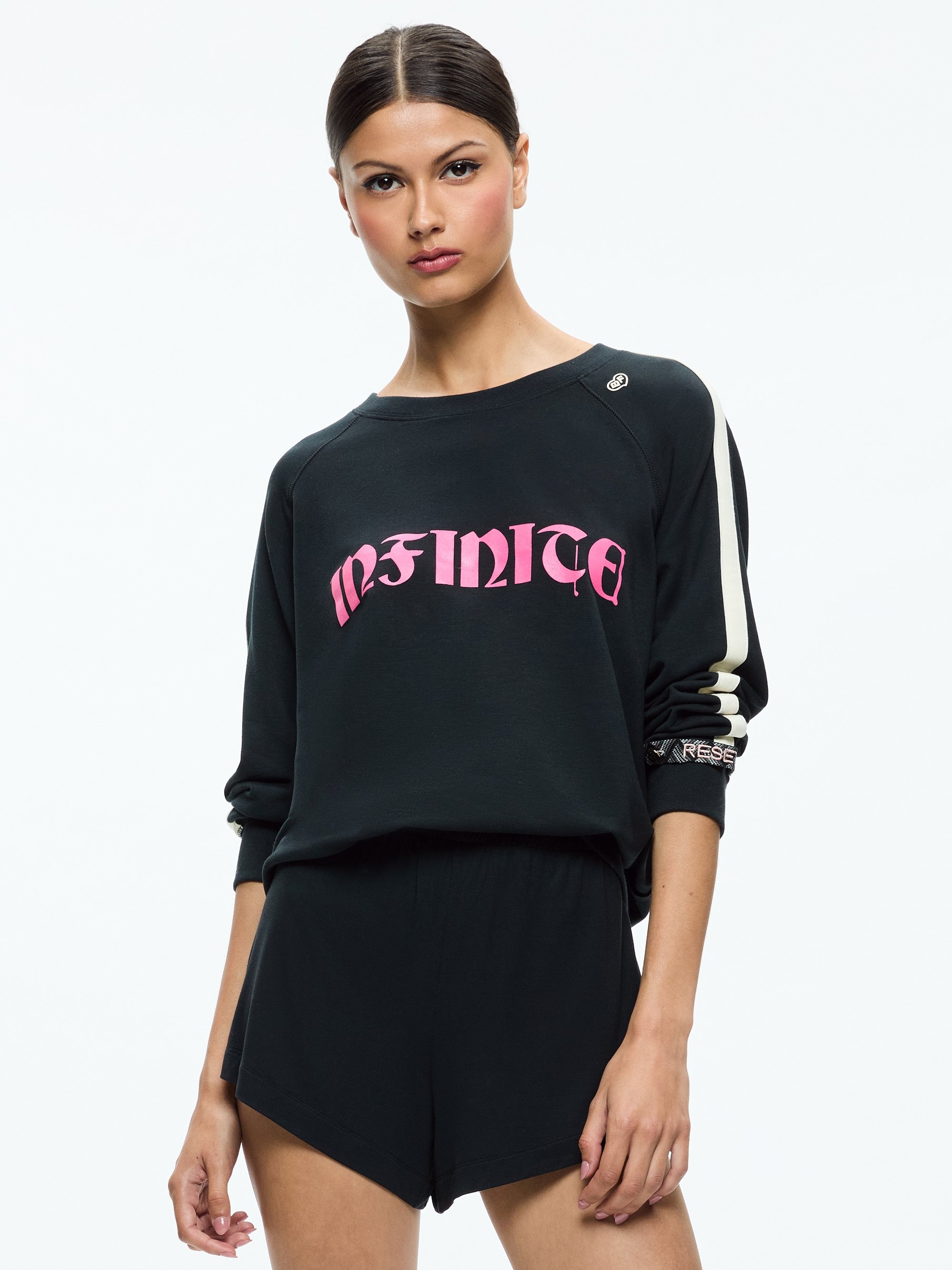 PARIS HILTON X BIG FEELINGS ALLI SLOUCHY CREWNECK - 2