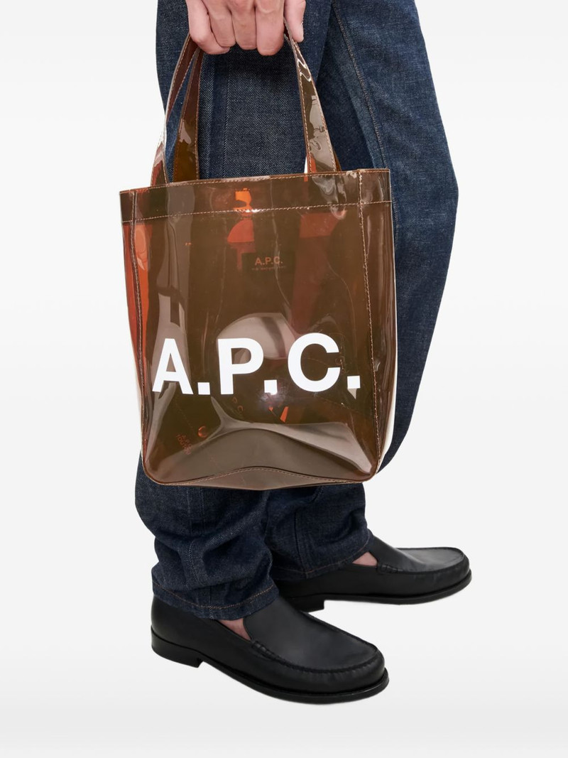 A.P.C. small Lou logo tote bag outlook