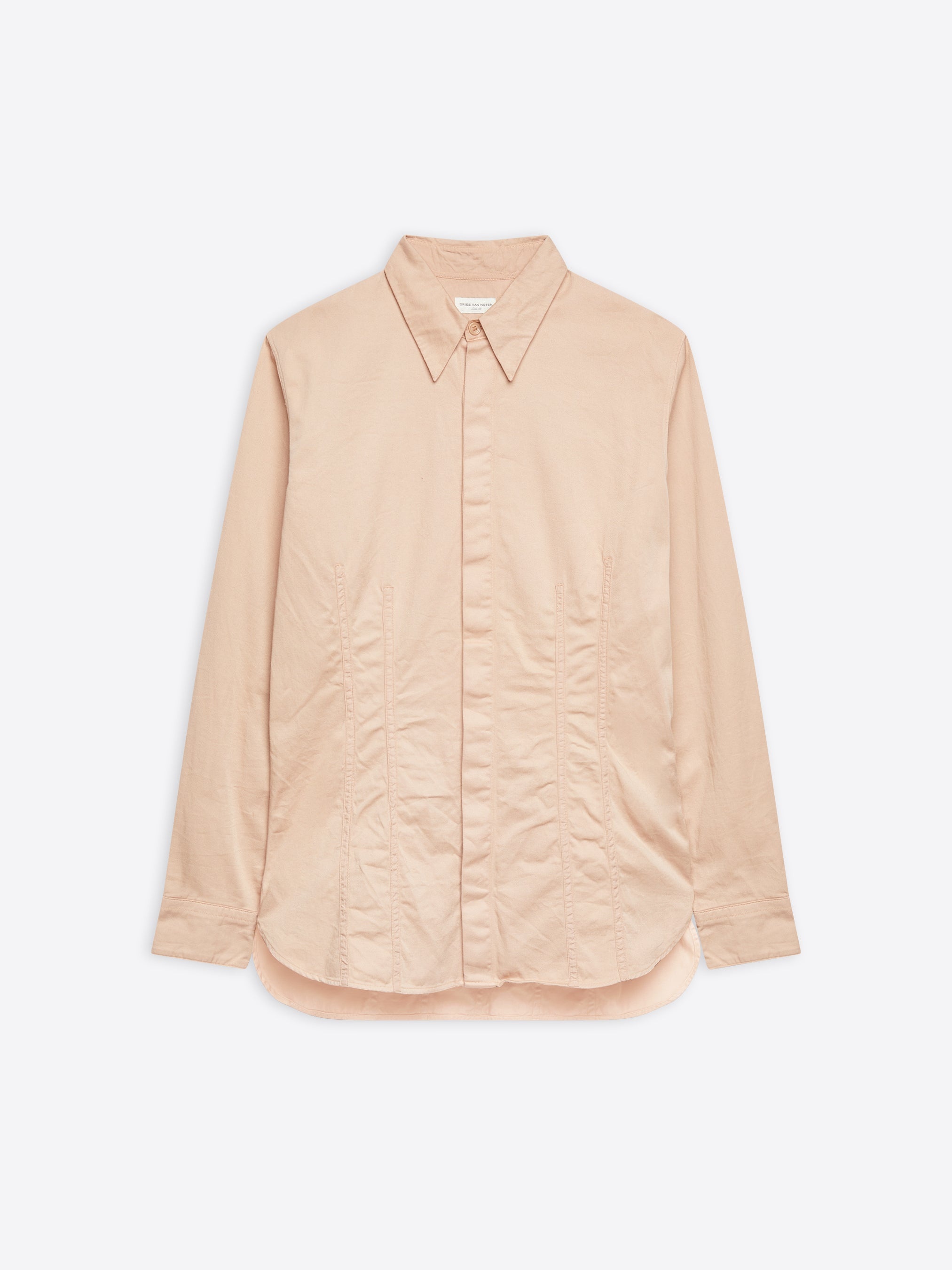 CORSAGE COTTON SHIRT - 1