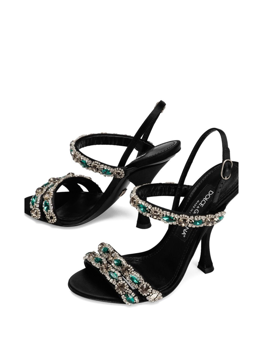 crystal-embellished sandals - 2
