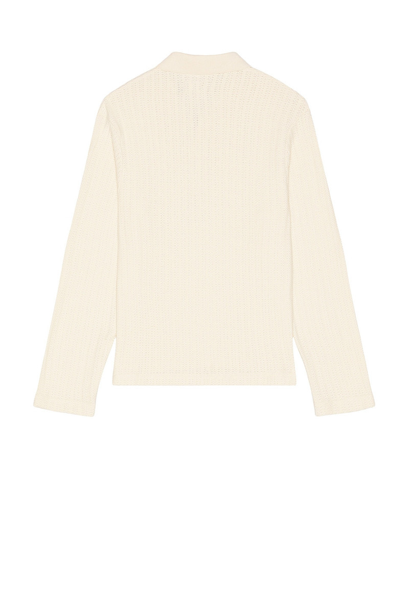 Long Sleeve Knit Polo 2