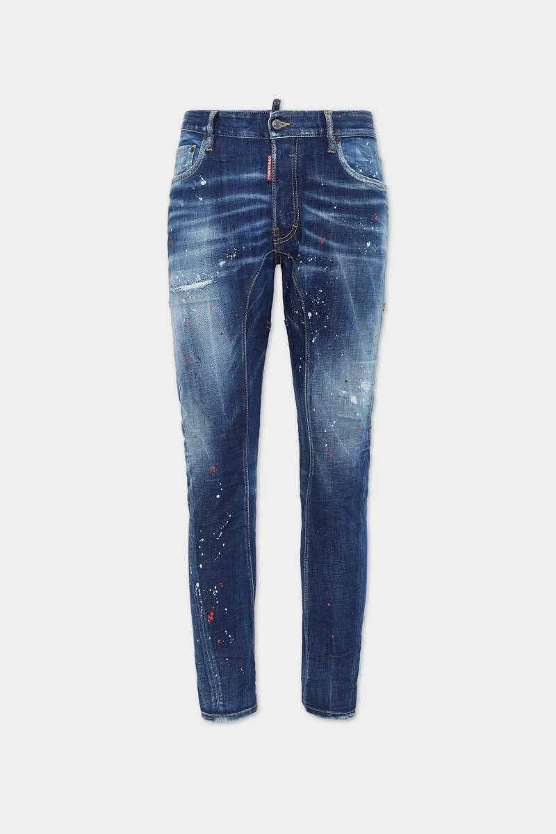 MEDIUM EASY WASH TIDY BIKER JEANS - 1