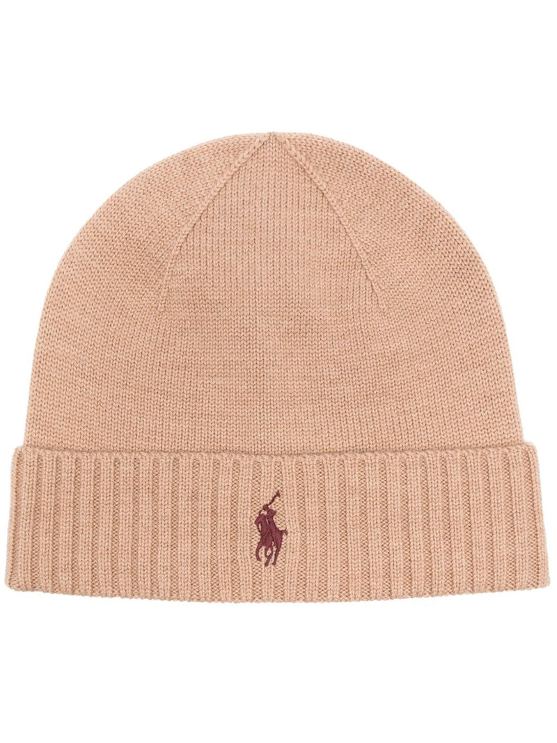 Polo Poly-embroidered beanie 1