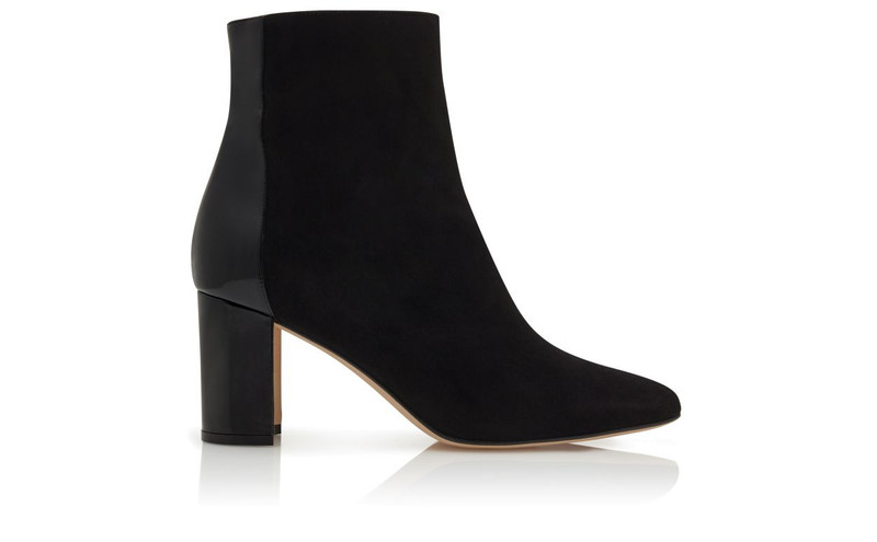 Black Suede Ankle Boots 1
