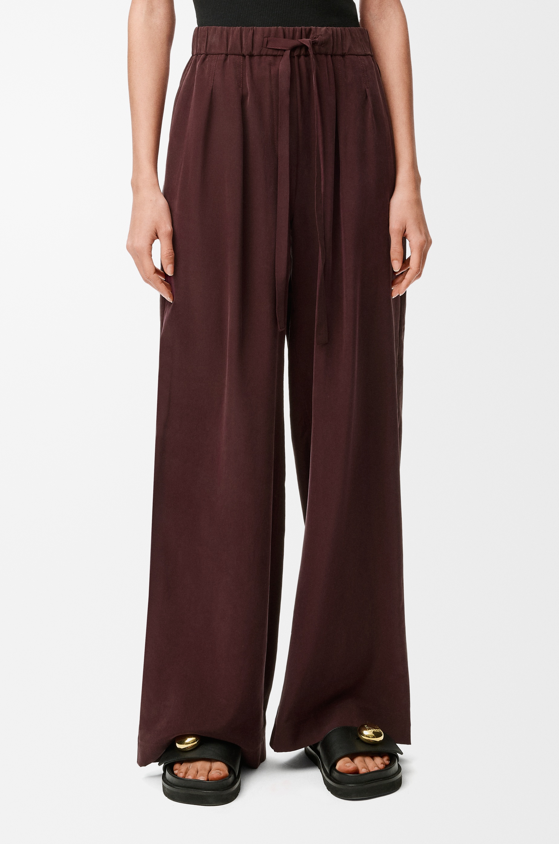 Pyjama trousers in silk - 3