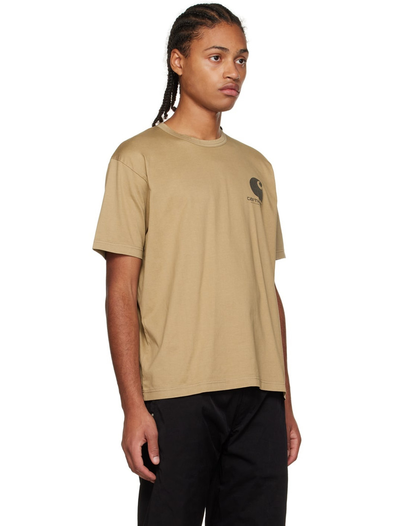 Tan Comme des Garçons & Carhartt Work in Progress Edition T-Shirt 3