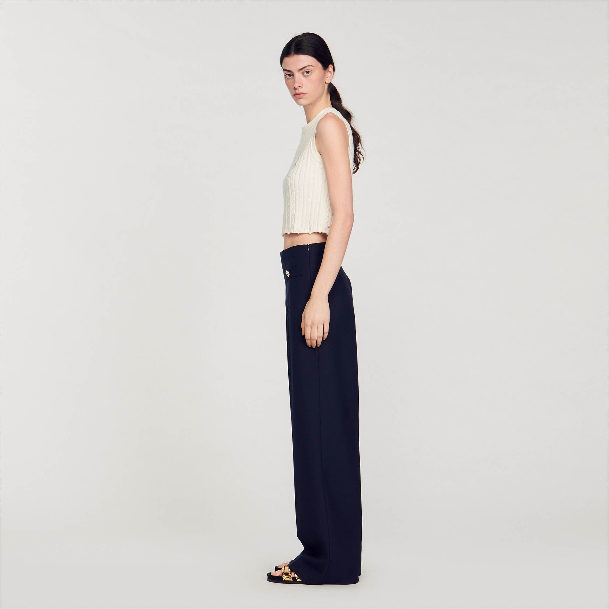 WIDE-LEG TROUSERS - 7