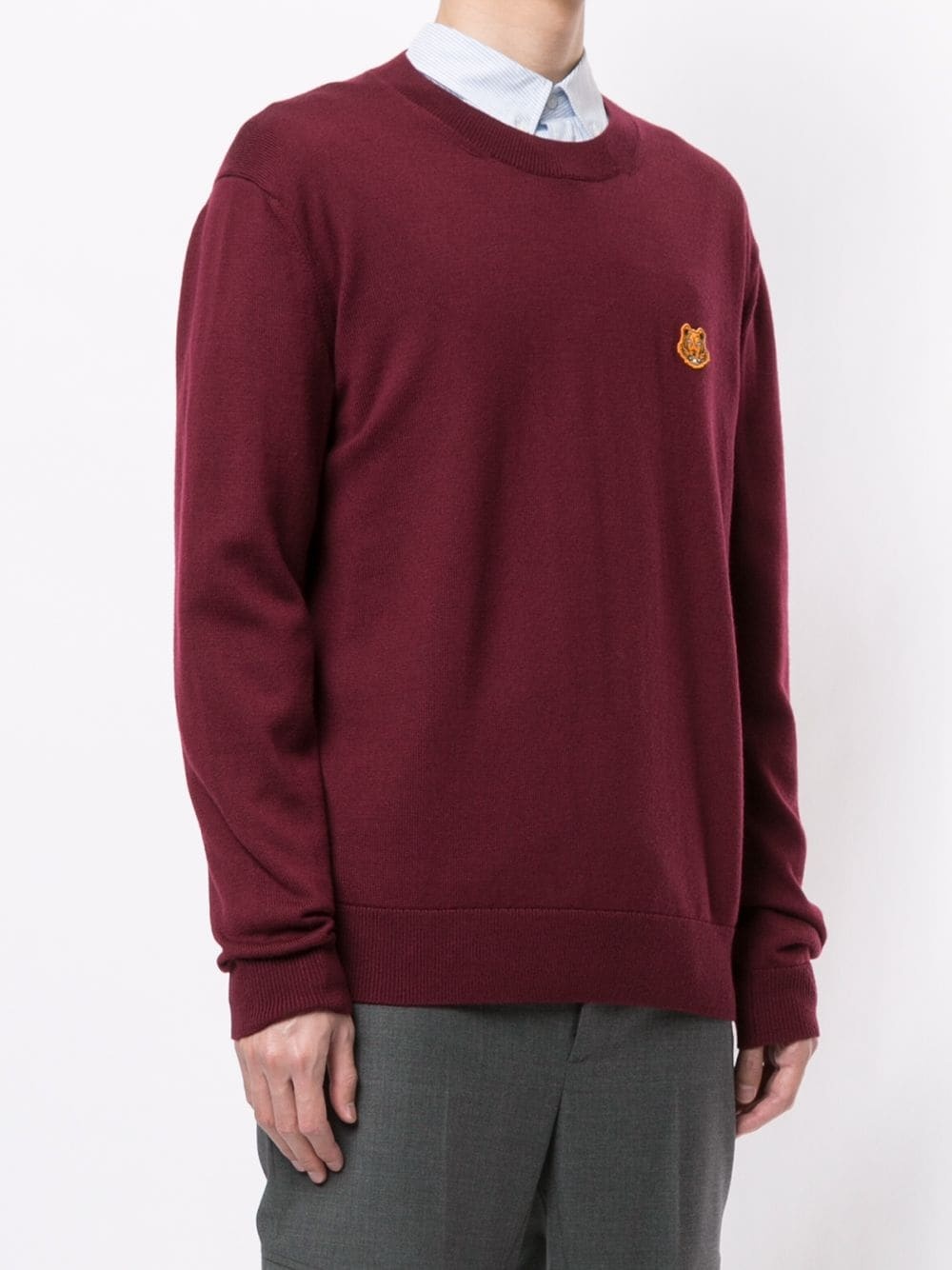 Tiger Crest crew-neck jumper - 3