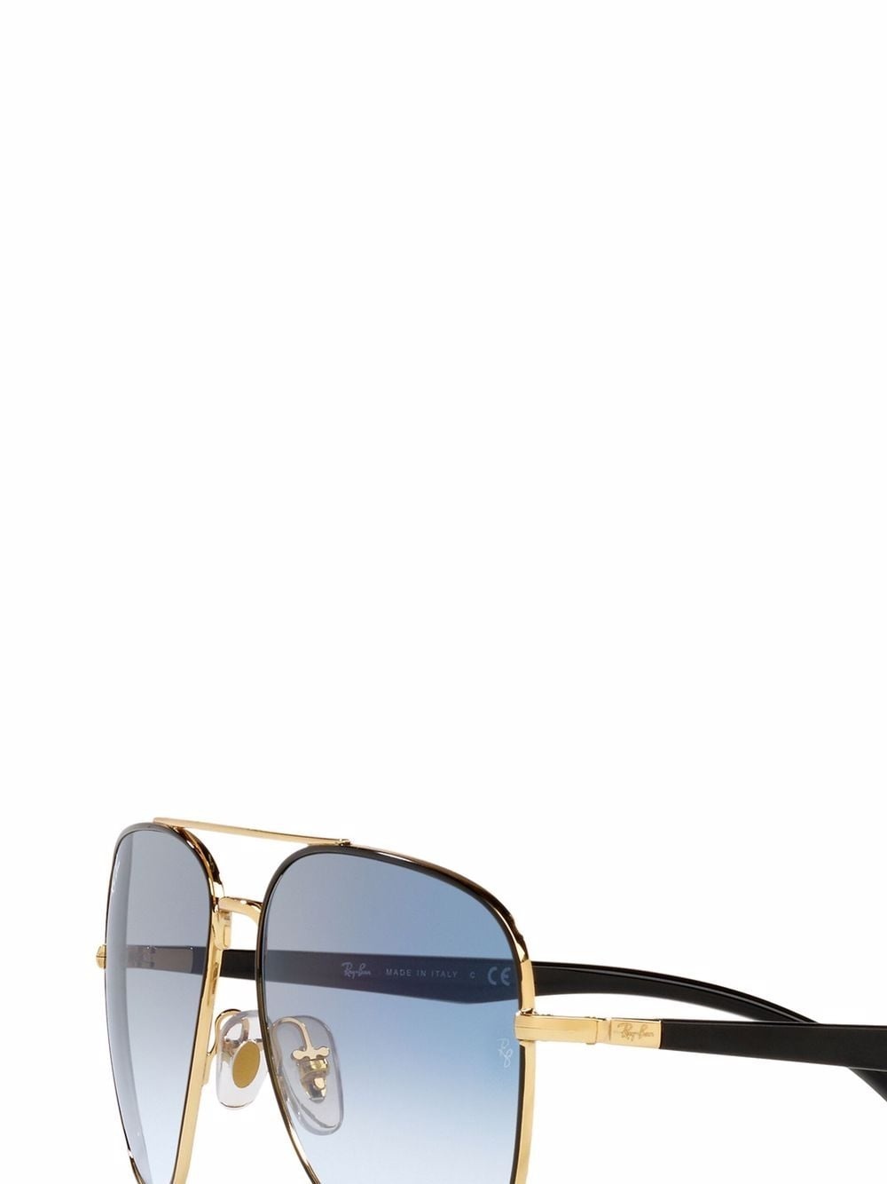 square-frame aviator sunglasses - 3