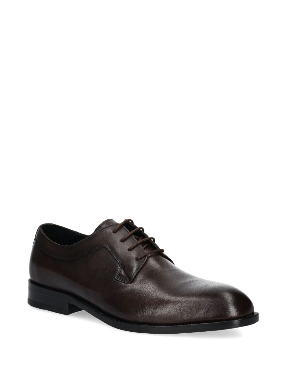 leather derby shoes - 2