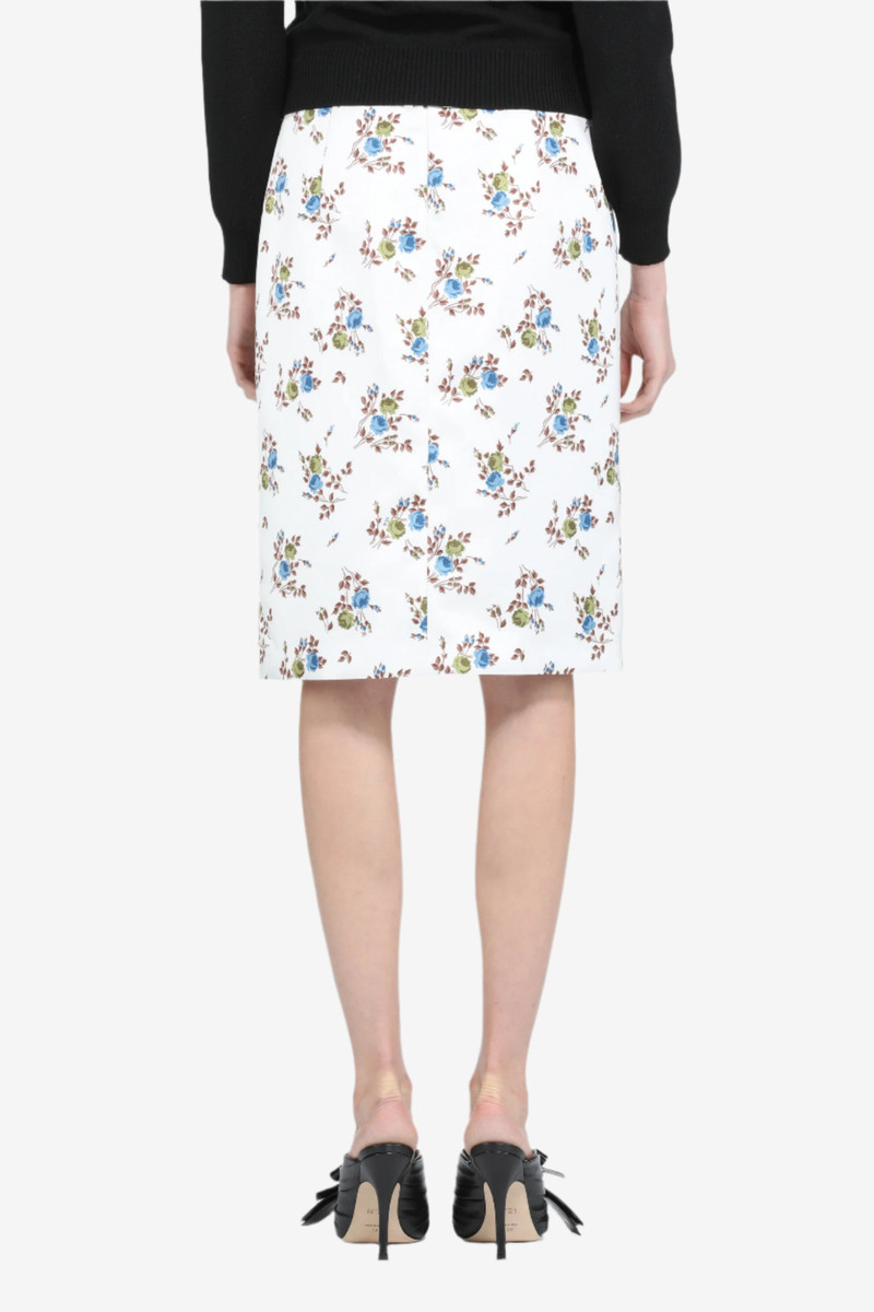 N°21 PENCIL SKIRT WITH FLORAL PRINT outlook