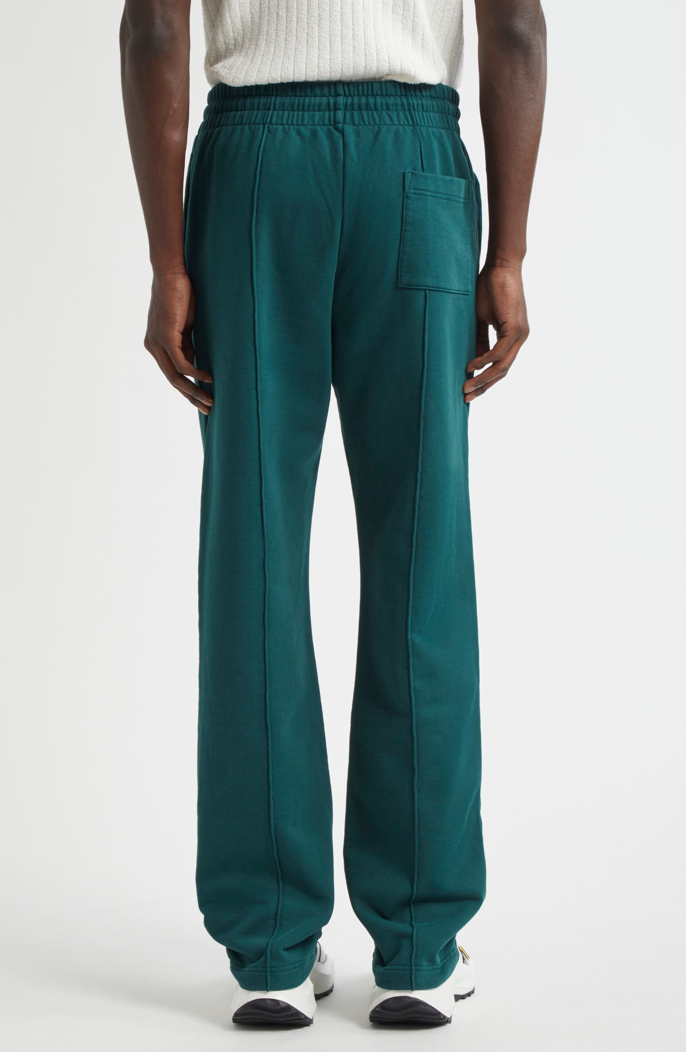 Casablanca Embroidered Diamond Logo Patch Track Pants in Green at Nordstrom - 3