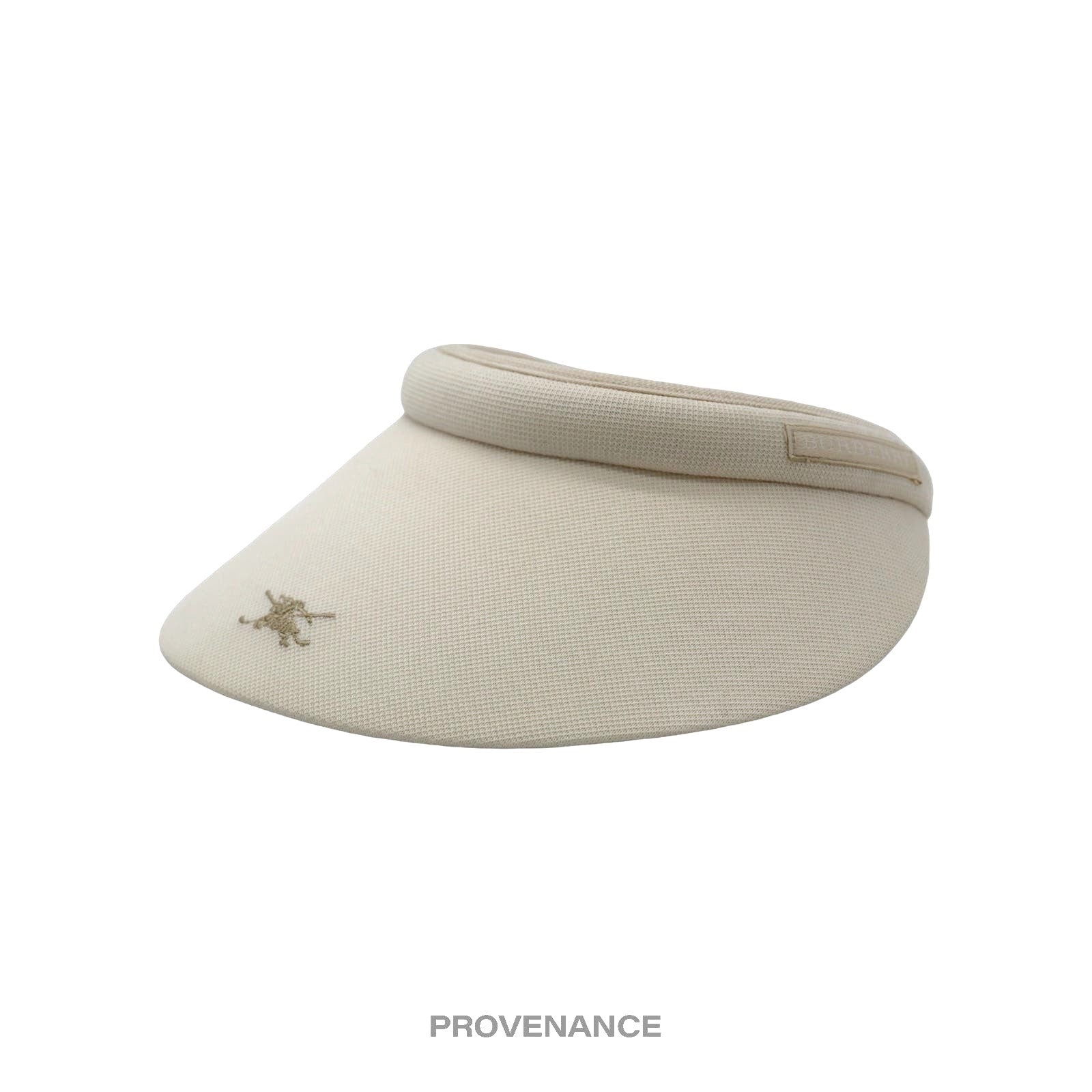 Burberry Golf - Burberry Golf Knight Logo Visor  Nova Check Chalk - 2