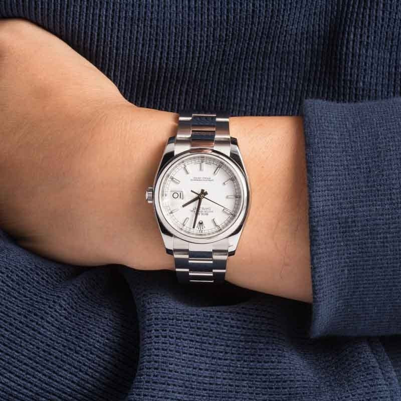 Rolex Datejust Ref 116200 White Dial - 5