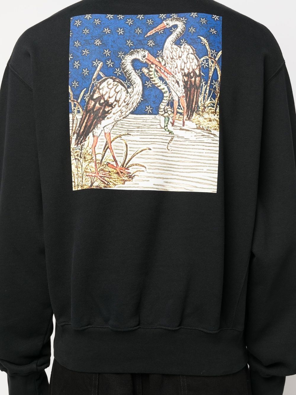 Medieval Heron sweatshirt - 5