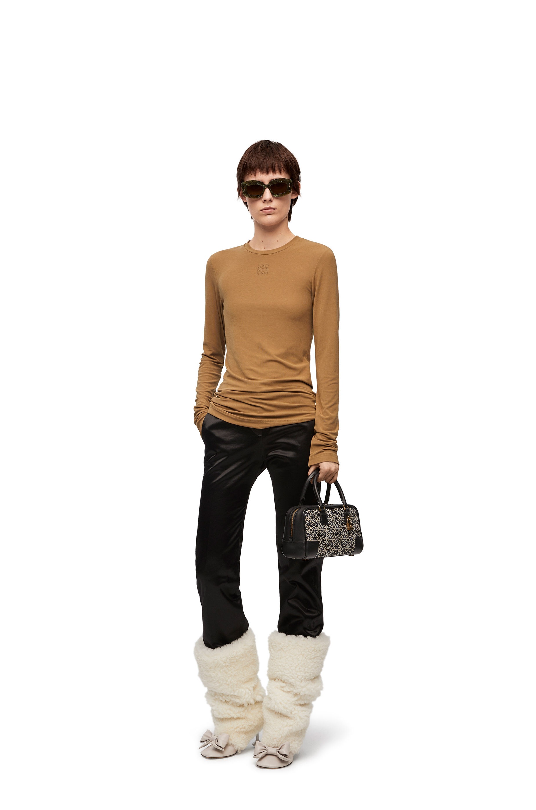 Long sleeve top in modal - 2