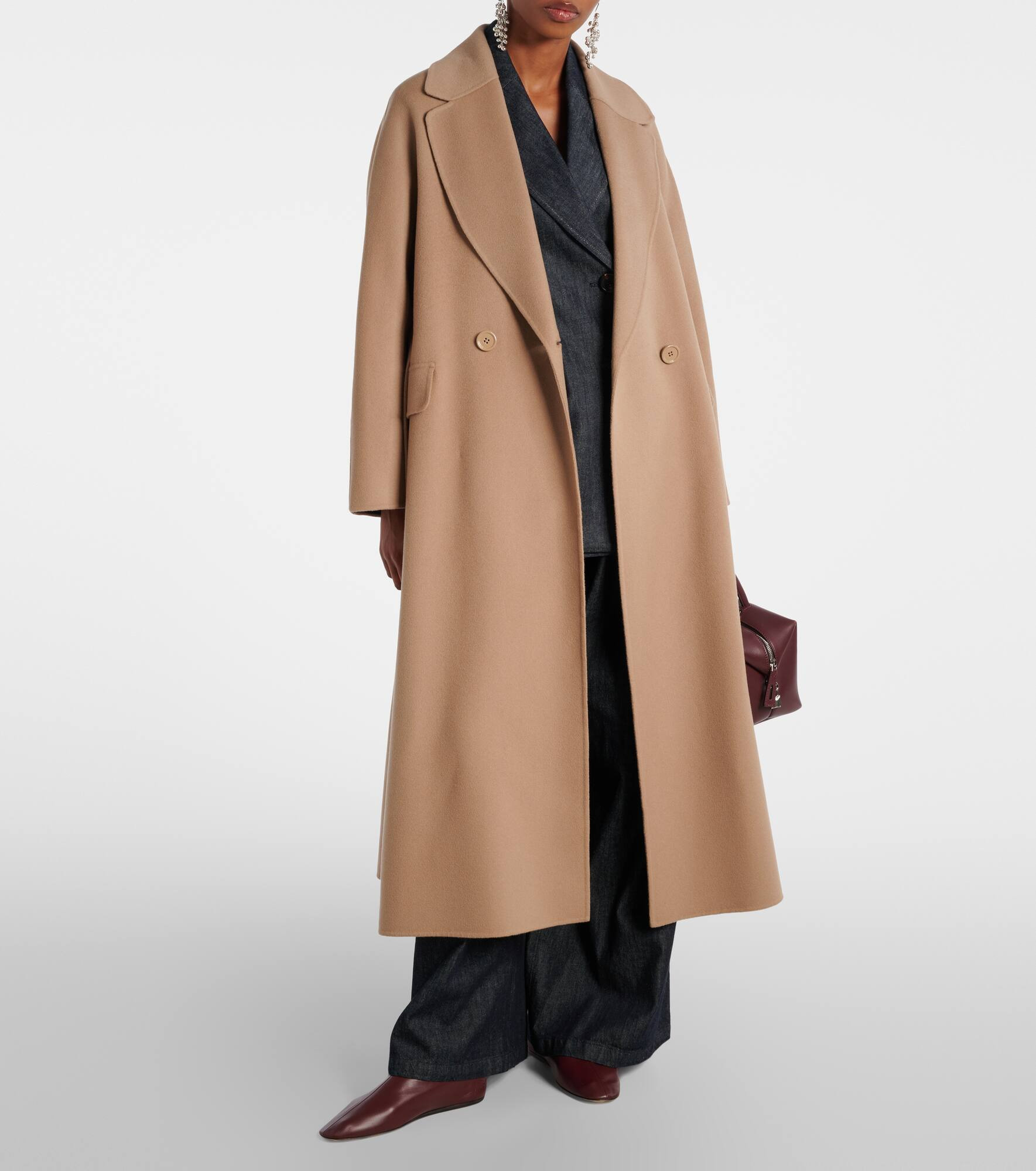Enzo virgin wool wrap coat - 2
