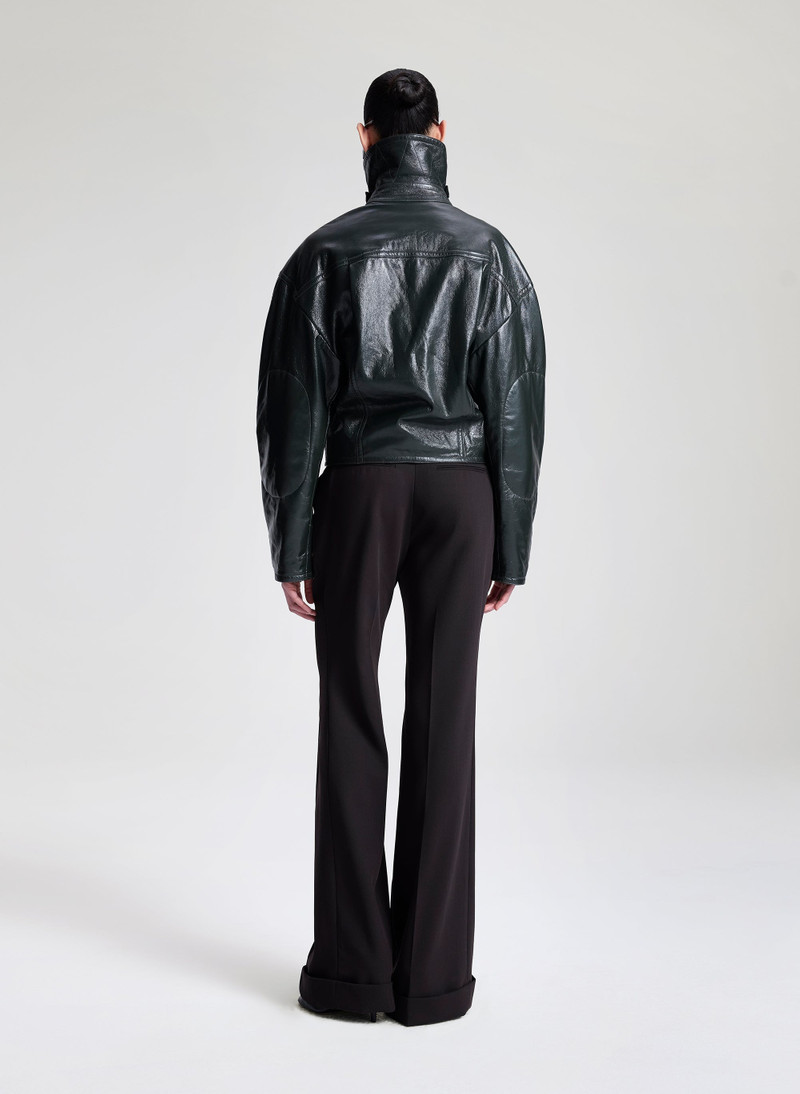 Eli Glossy Leather Jacket 6