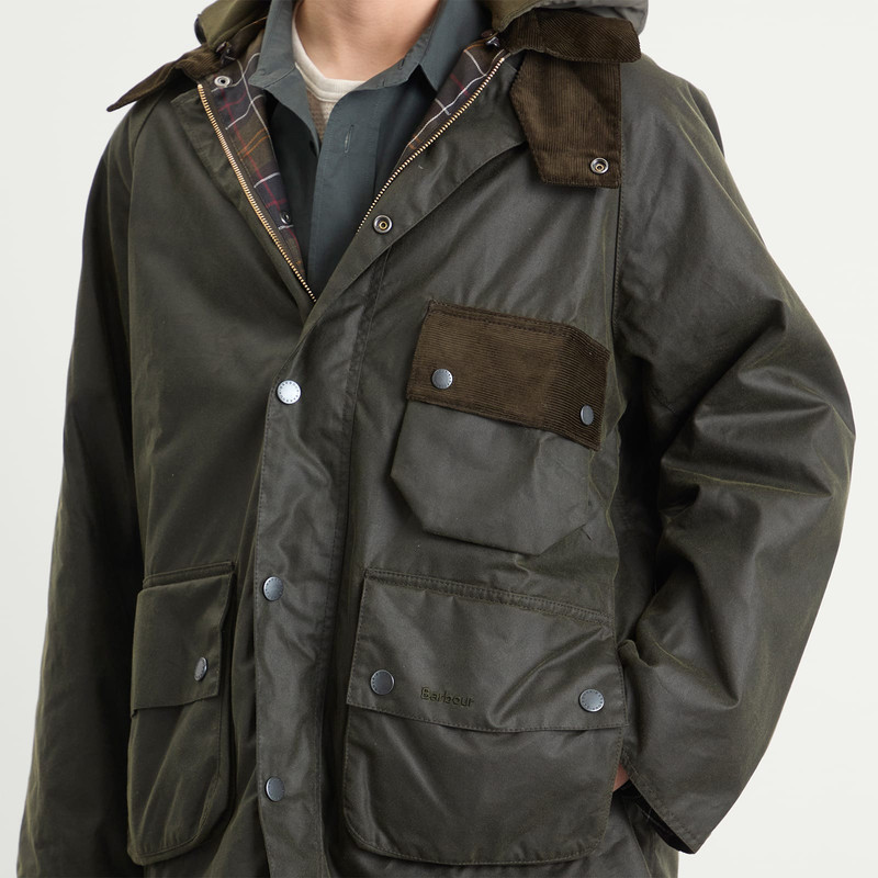 Barbour Barbour Barbour Heritage + Modified Solway Wax Jacket outlook