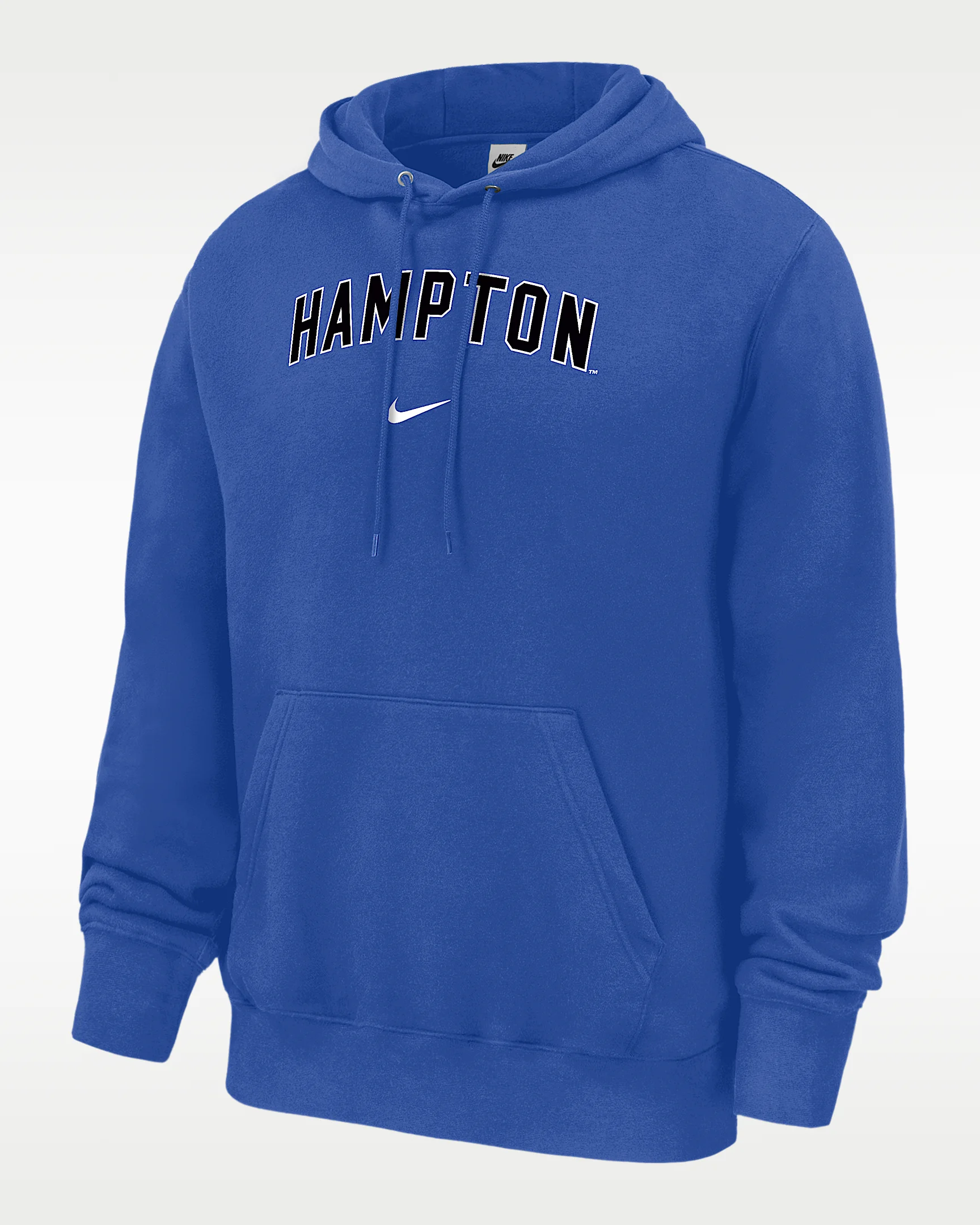 Nike College (Hampton University) Men's Fleece Pullover Hoodie - 1